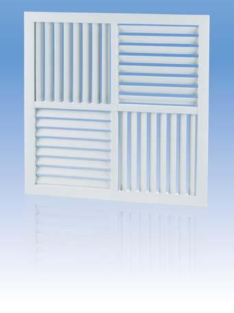 SUPPLY AND EXTRACT GRILLES NK-4 series Application Supply and exhaust ventilation, heating and air conditioning networks in industrial, commercial and domestic premises.