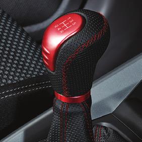 With personalisation options for dashboard, gear change lever, carpet