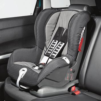 This high back booster seat s innovative XP-PAD gives advanced frontal protection. This seat is tested and approved to the current Child Seat Safety Standard ECE 44/04.