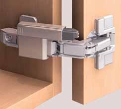 General specifications inges Specifications For 170 hinges CLIP top 170 straight-arm CLIP top 170 half-cranked X S inge X S CLIP top 170 straight-arm 49 65 max. CLIP top 170 half-cranked 68 75 max.