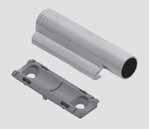 and/or bottom panel or with adapter plates on hinge-side Gray nylon LUMOION 970A LUMOION per door LUMOION 970A is
