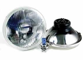 We recommend that when installing H-4 type headlights that a relay kit such as #16826 be installed for better performance and to reduce the load on the headlight switch.