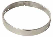 #14222 Stainless Headlight Retaining RingS These rings are a beautiful final touch to top off the sparkle of your front end.
