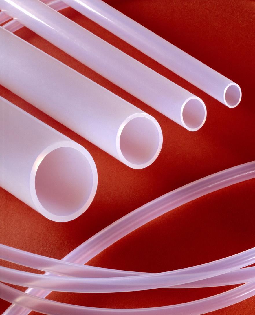 ADVANCED MATERIALS HANDLING FluoroLine Ultrapure PFA Tubing Excels in ultrapure, chemically corrosive applications Entegris offers a complete line of tubing to satisfy your need for an ultraclean,