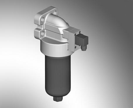Block mounting filter, lateral flange-mounting possible RE 0/.0 Replaces: 0.