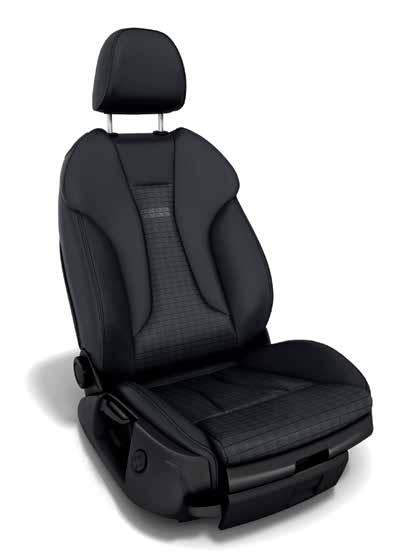 Upholstery A3 Sport models Colour and upholstery Options are subject to availability and may extend delivery.