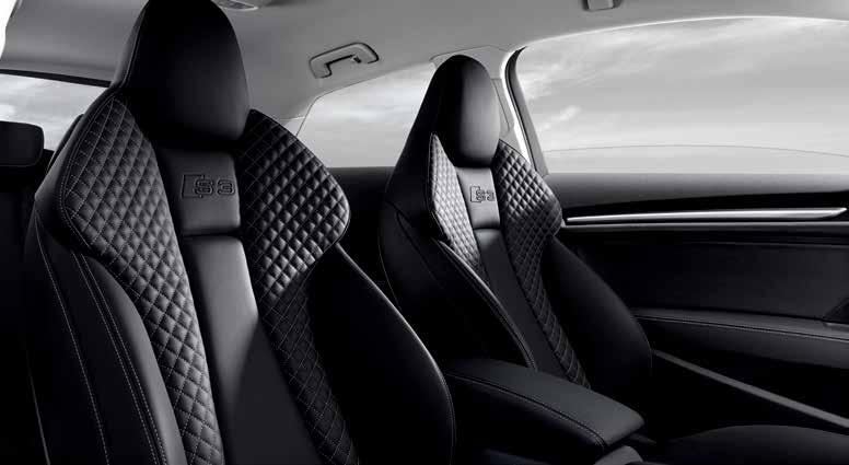 Seats Choose from a variety of different seat options so you can maintain the correct driving posture at all times.