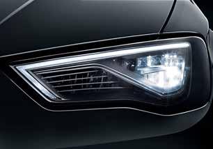 Includes LED headlights (PX7), Light and rain sensor package (PU8) and Interior lighting package (QQ4).