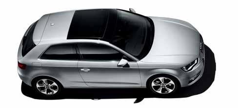 Exterior equipment Order Code SE Sport S line S3 quattro Basic RRP Total RRP inc VAT 3FB Panoramic glass sunroof. Activation to raise and open the glass section, opens and closes automatically.