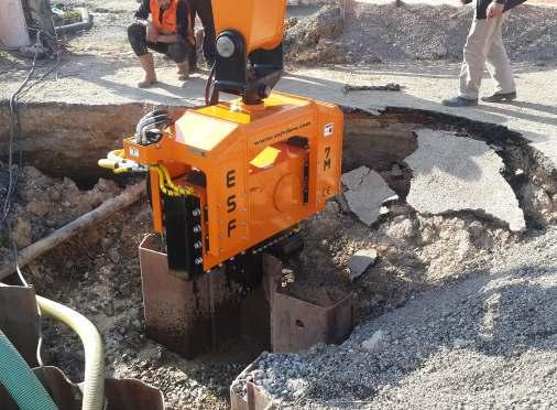 M Type Excavator Mounted Hydraulic Vibratory Hammers We manufacture M Type excavator mounted