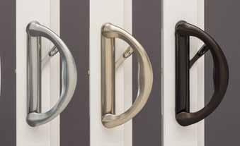 Decorative Interior Handle White Tan Brushed Chrome Brushed Nickel Oil-Rubbed Bronze Swing Door Handle