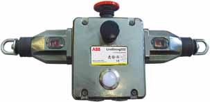Emergency Stop Grab Wire Safety Switch LineStrong3 Approvals: Application: Machines Transportation lines Features: Duplicate extraction in two directions Up to 250 m length Up to IP69K Intergrated