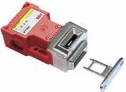 Safety Interlock Switch MKey5 Approvals: Application: Gates Hatches Features: 2NC + 1NO (actuator in) 4 actuating positions Actuator holding force 12 or 40N Up to PL e Cat.