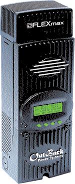 43 FM80 The FLEXmax 80 is the latest innovation in Maximum Power Point Tracking (MPPT) charge controllers from OutBack Power Systems.