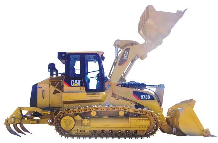 973D Track Loader Specifications Dimensions All dimensions are subject to change without notice.