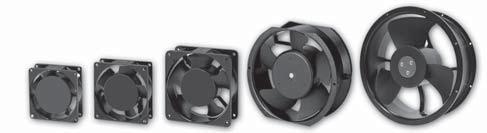Cooling Fan for Freezer Cooling Fan Specifications size (mm) Model Bearing Rated Voltage (V) Speed (RPM) Air Flow (CFM) Static Pressure (In-H2O) Operation temperature Sandard option IP options IP55