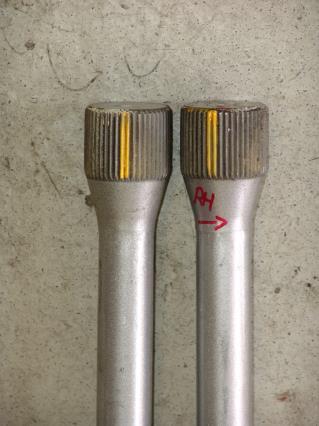 Reference photo 20C to verify your markings on both Torsion Bars are correct.