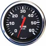 Warning lights for Check Engine, Temperature, Oil Level and Rev Limit. Available in all Faria styles.
