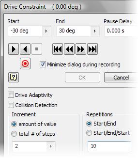 8. In the browser, right-click Drive this Constraint (0.00 deg). Click Suppress to turn off suppress.