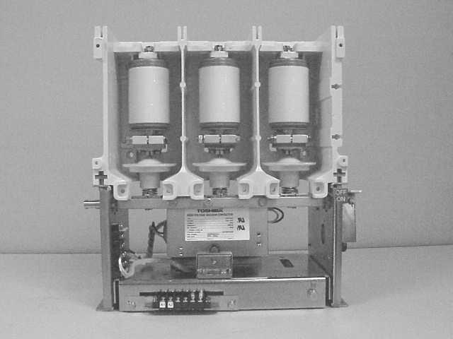 GENERAL DESCRIPTION Page 7 COMPONENTS The Toshiba HCV-6KAU and HCV-6KALU vacuum contactors described in this manual are suitable for use on systems of 7.2kV 720A 7.2kA.