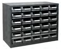7" H Heavy-duty ABS beige drawers CF284 No. Dimensions Wt. No. of Drawers W" x D" x H" lbs. /Each CF283 12 23 x 11.4 x 13.8 28 CF284 24 23 x 11.4 x 25.2 47 CF285 36 23 x 11.4 x 36.