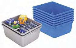 It securely attaches to snt with or without lid for easy part identification. ContainERS Covers No. Mfg. Outside Dimensions Inside Dimensions Qty No. Qty Blue Grey Red No.