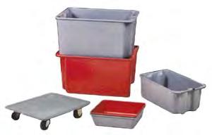 Stack & NEst Containers Stack-N-Nest Plexton Containers Fibreglass reinforced rim Ideal solution for heavy-duty storage, work-in-process and distribution applications Can withstand temperatures as