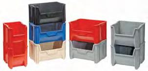 Giant Stacking Containers Designed for multiple applications in recycling, storing parts, tools and warehouse items Will stack up to 6 high creating