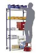 The mobile step is supplied K/D where two sections permanently lock together via a built-in bolt free mechanism.