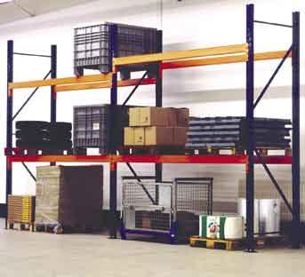 Bartrak - Adjustable Pallet Racking Bartrak is a strong and thoroughly proven pallet racking system. Frames are of bolted construction to allow easy component replacement, if damaged.