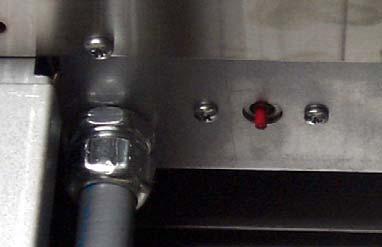 frypot. Remove screws (arrows) securing high-limit to fryer.