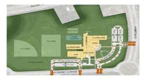 square feet with 68 class rooms, a brand new gymnasium, science labs,