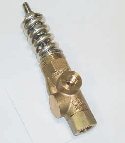 VALVES RELIEF VALVE MG3000 PART NUMBER INLET-OUTLET BY-PASS WORKING QTY LIST PRICE 19.0007* 3/8 F 1/4 F 1500psi 25 84.