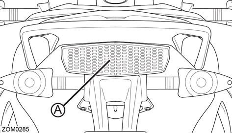 General Maintenance Turn Signal Light Bulb Replacement 1. Remove the turn signal lens screw (A) and remove the lens. 2. Push in on the bulb, turn the bulb counterclockwise, and then pull the bulb out.