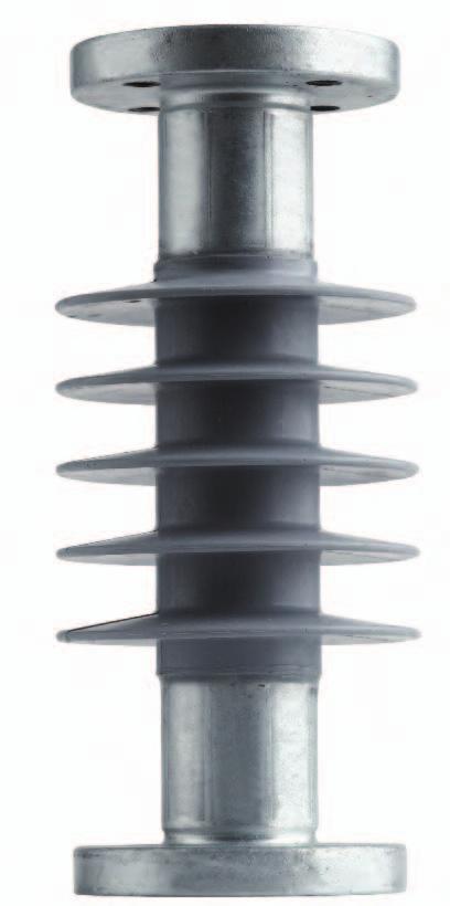 INSULATORS FOR RAILWAY NETWORKS RC 6-1 SUPPORT INSULATOR 3 kv CC COMPLIANT WITH IEC 61952 STANDARD AND INFRABEL