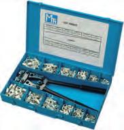 Assorted Box with Tubular Lugs and Crimping Tool Box containing a selection of terminals CT series and tooling: Box containing a selection of terminals DE series and tooling: 7310104 COFTN50HX