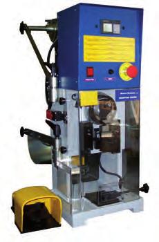 Associated Tooling Crimping press General features Power: 20 KN. Stroke: 40 mm. Shut height of the press: 135.8 mm. Operating voltage: 220 V or threephase 380 V.