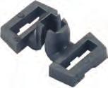 CHEM8 100 7110221 CHEM8A 100 Cable ties supports Ø 8 mm with spacing