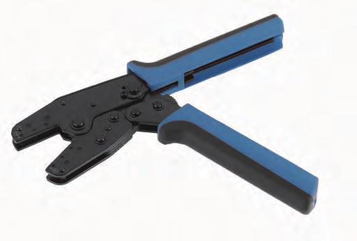 Hand Crimping/Stripping Tool for Photovoltaic Connectors Hand crimping tool for photovoltaic connectors 2.