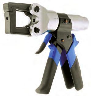 35 kn Hydraulic Hand Compression Tool to Crimp Tubular Lugs and Copper Butt Connectors Hydraulic hand compression tool HVD35 Light and ergonomic hydraulic hand compression tool enabling the crimping