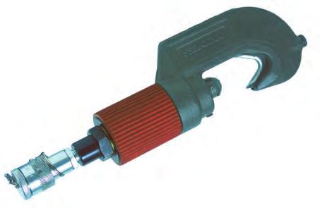 Dieless Connectable Hydraulic Hand Compression Tools to Crimp Copper Tubular Lugs and Butt Connectors, Aluminium and Al/Cu Lugs and End Sleeves Hydraulic hand compression tool HPM400 Without change
