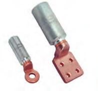 AluminiumCopper Terminal Ends Deep Indent Crimping General features Friction welded aluminiumcopper terminal ends.