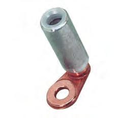 AluminiumCopper Angle Terminal End Deep Indent Crimping General features Friction welded aluminiumcopper terminal ends.