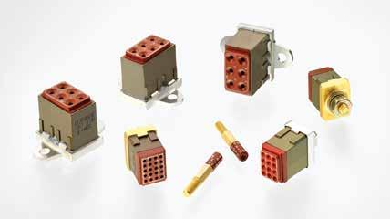 DEUTSCH CTJ7 and CTG Series Grounding Modules and Junctions CONVENIENT Small rugged devices Environmentally sealed Simple assembly FLEXIBLE Stud and flange mounting Threaded stud can replace the
