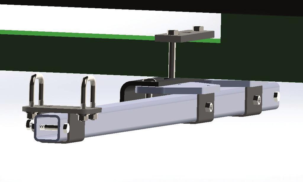 using the supplied hardware. Step Install bracket assemblies ().