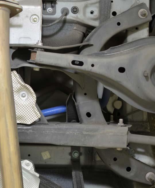 2. Sub-Frame & Control Arm Disassembly b) Starting with one side of the sub-frame