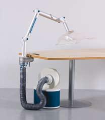 Extraction Kit Original 2000 Designed for one workplace, where the demand for airflow is up to 100m³/h.