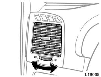 If you want to return the setting to RE- CIRCULATE mode, press the air intake selector button once again. Press the A/C button for dehumidified heating or cooling.