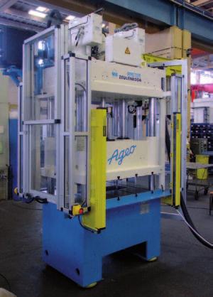 Tool testing press type AGEO H 6,300 with production control Maximum