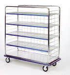 TUBULAR / SUPPLY CARTS Designed for strength and versatility. The tubular frame is welded to the dolly base to provide a durable one-piece unit. A variety of sizes and configurations are available.